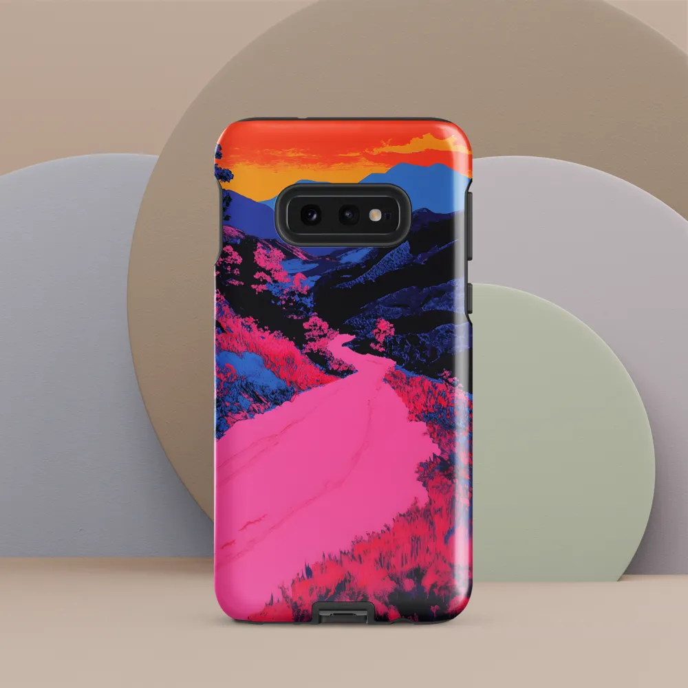Ethereal Landscape in Vivid Hues