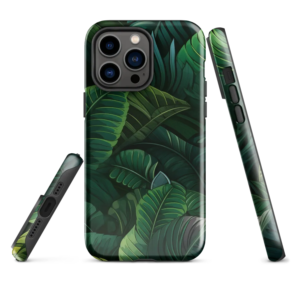 Lush Canopy: A Tropical Foliage Study