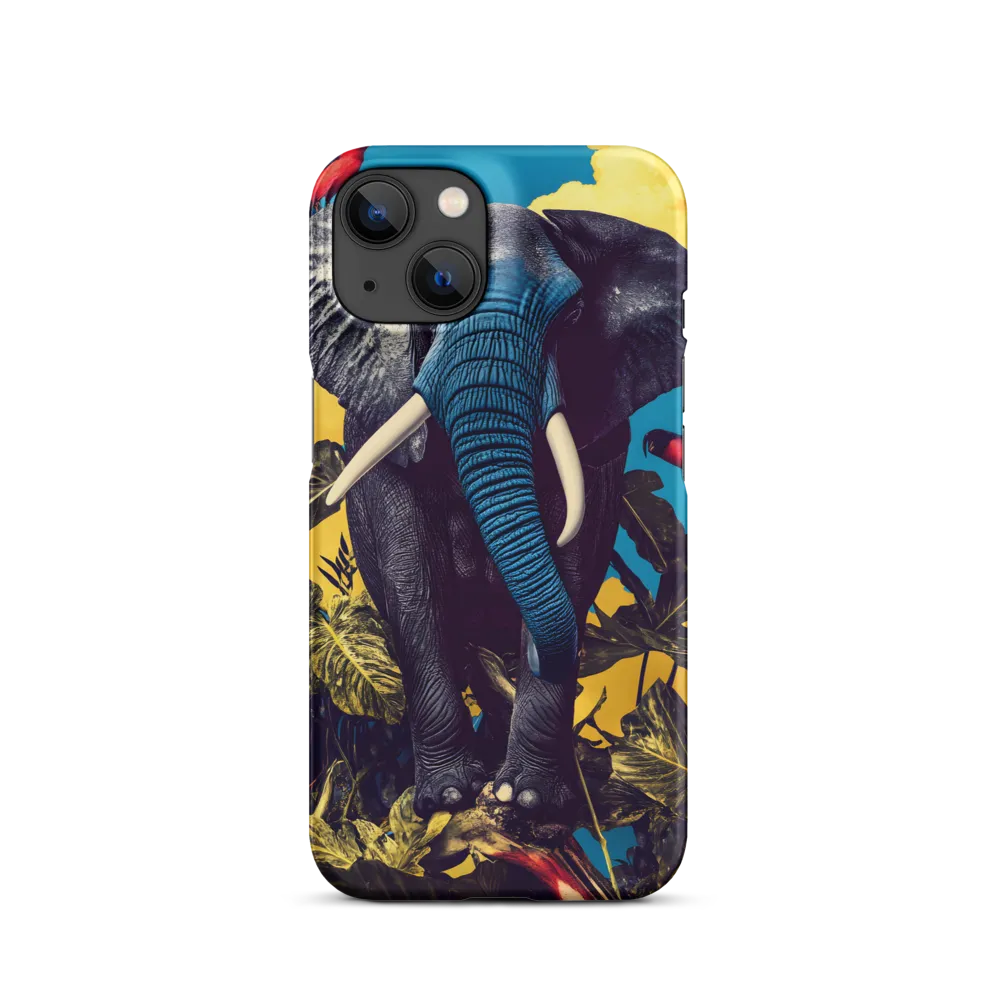 Elephant Dreams in Vibrant Colors | Phone Case |  14 | Snap Case | Matte