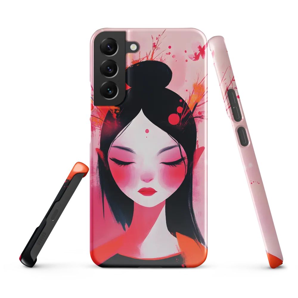 Serenity in Pink | Phone Case |  S22 Plus | Snap Case | Glossy