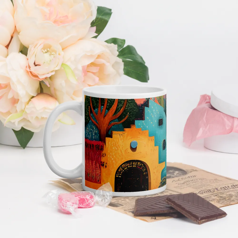 Colorful Architectural Harmony | Mugs | Multiple Sizes & Colors