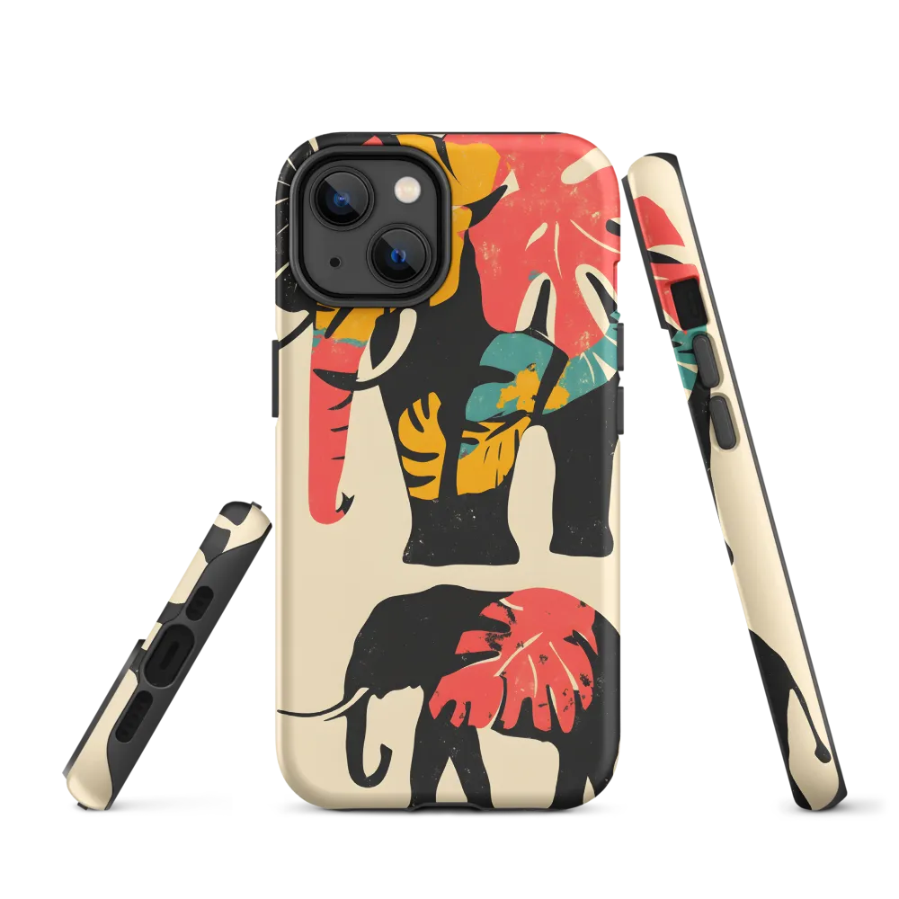 Tropical Elegance: The Elephant's Dance