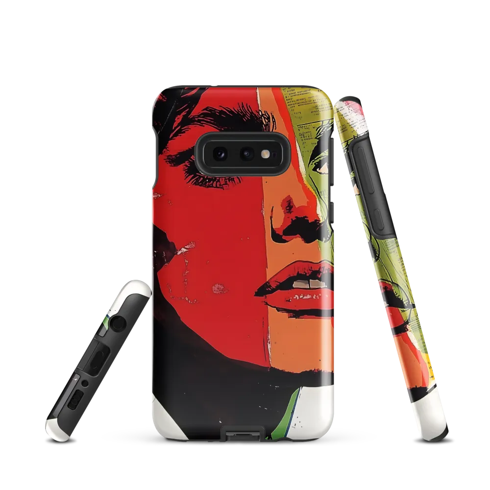 Vibrant Expressions: A Pop Art Portrait