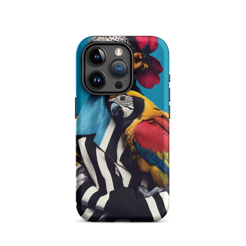 Vibrant Fusion of Flora and Fauna