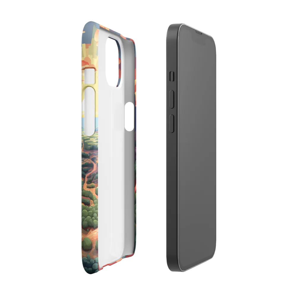 Desert Serenity at Dusk | Phone Case |  13 | Snap Case | Matte