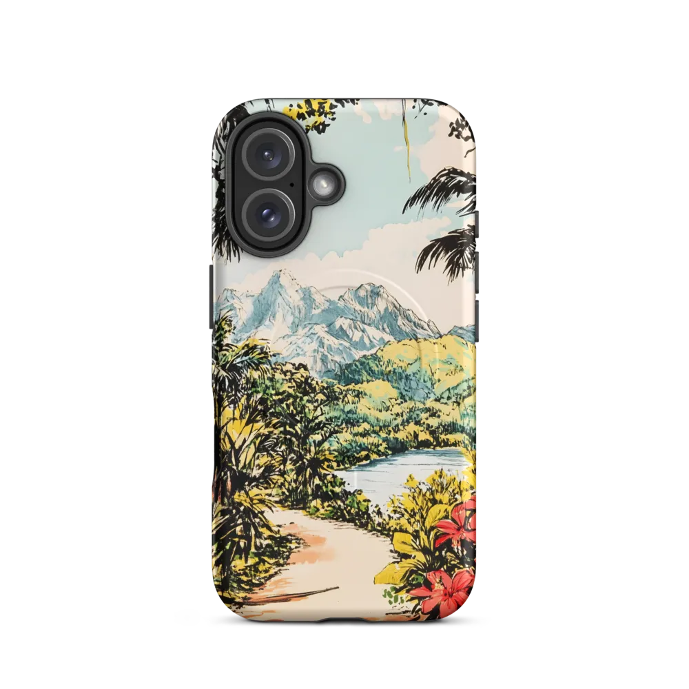 Tropical Serenity | Phone Case |  16 | MagSafe® Tough Case | Matte