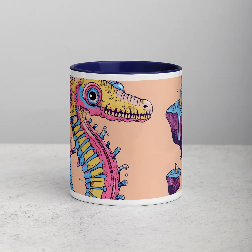 Surreal Colorful Sea Monster | Mug