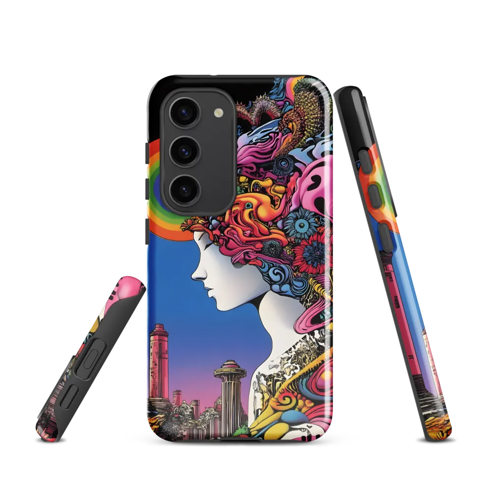 Whispers of the Psychedelic Dream | Phone Case |  S23 | Tough Case | Glossy