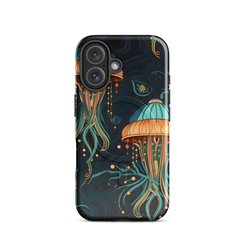 Symphony of Jellyfish | Phone Case |  16 | MagSafe® Tough Case | Glossy