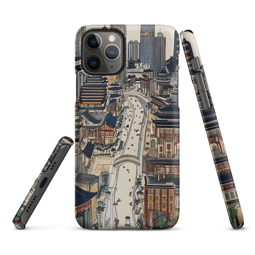 Urban Harmony: A Fusion of Tradition and Modernity | Phone Case |  11 Pro | Snap Case | Matte