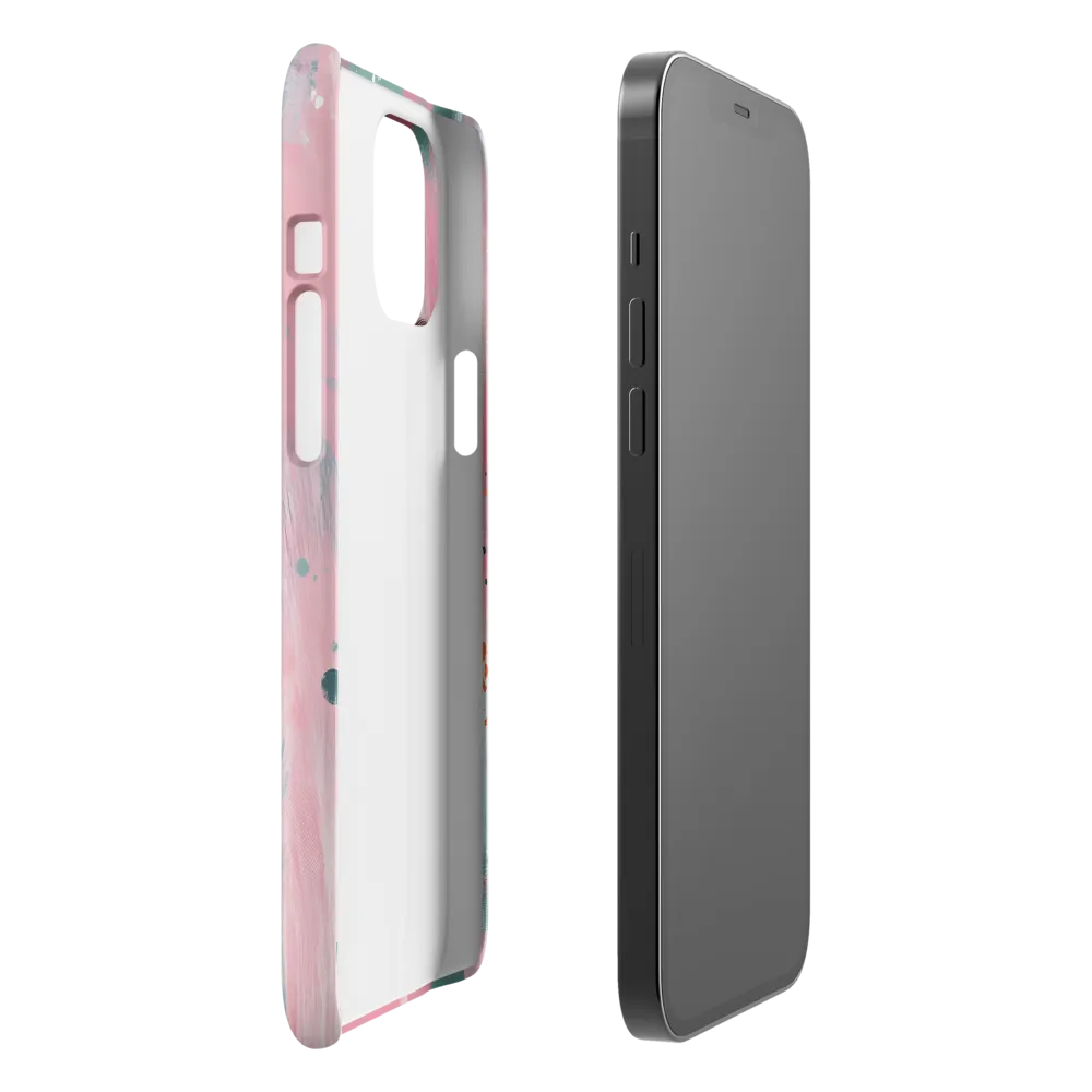 Dreamy Serenity: A Contemporary Portrait | Phone Case |  12 Pro Max | Snap Case | Matte