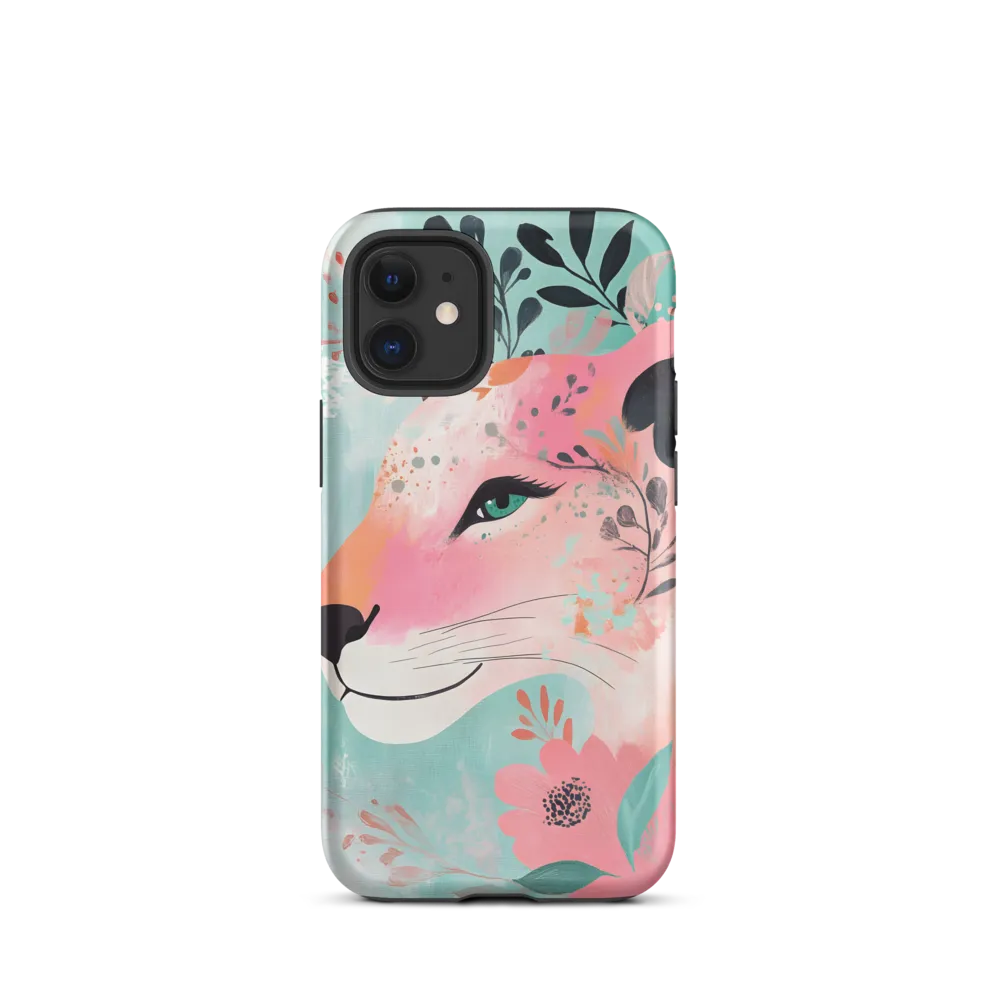 Whimsical Majesty: A Floral Lion