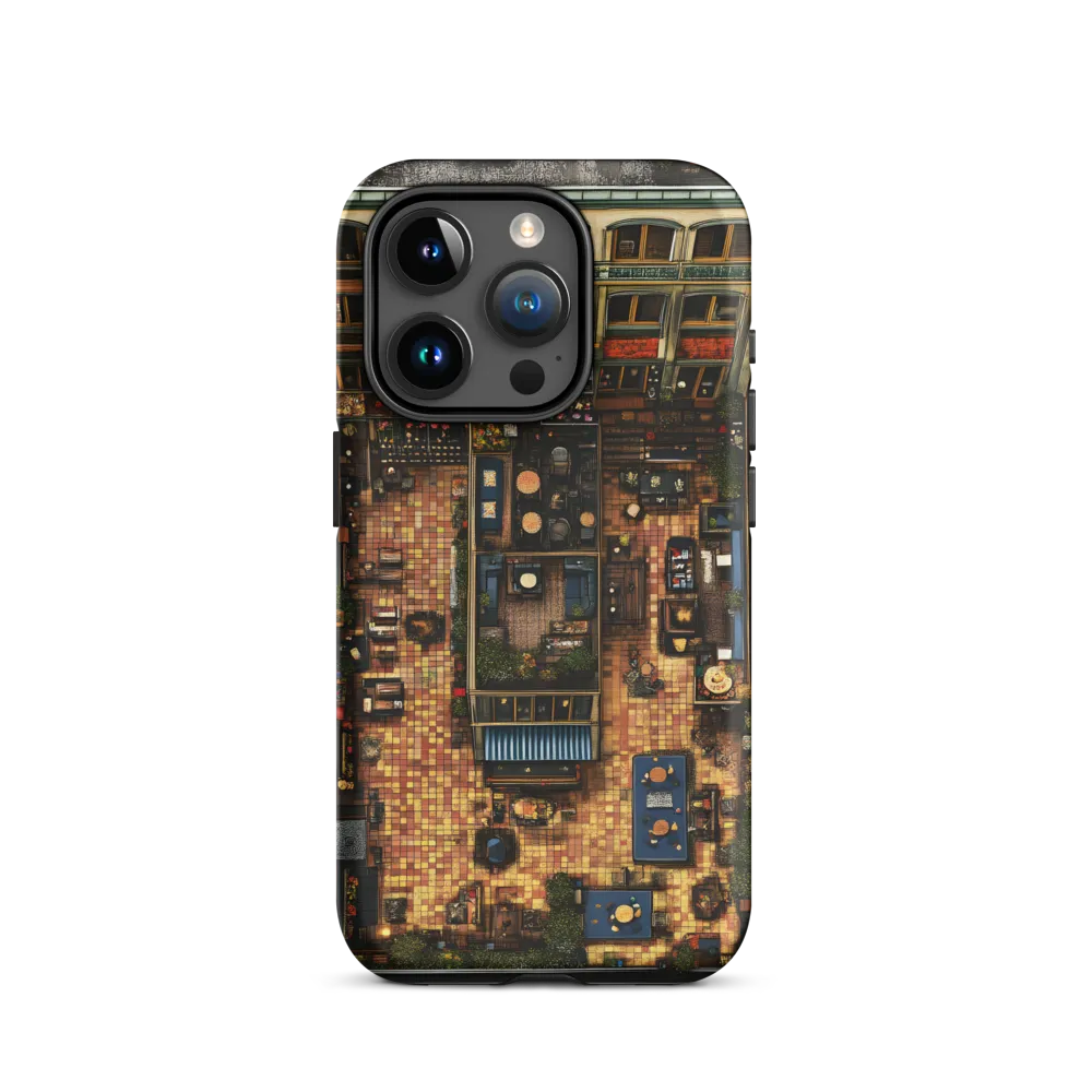 Urban Rooftop Retreat | Phone Case |  15 Pro | Tough Case | Matte