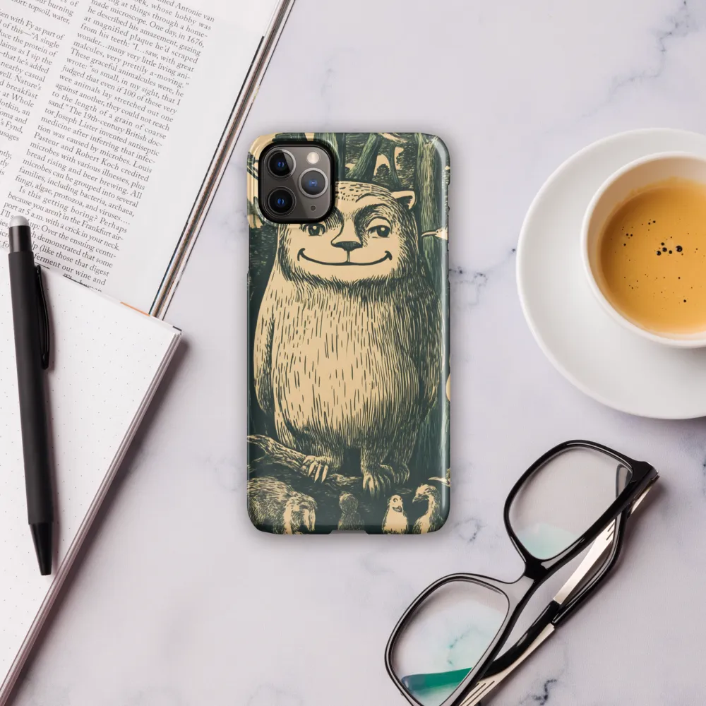 Forest Guardian: A Whimsical Encounter | Phone Case |  11 Pro Max | Snap Case | Glossy