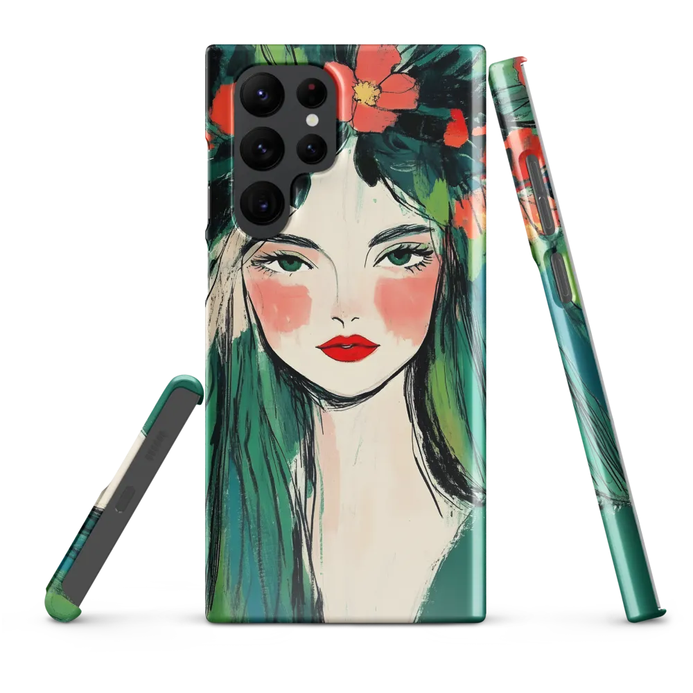 Nature's Embrace | Phone Case |  S22 Ultra | Snap Case | Glossy