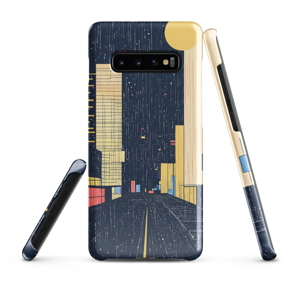 Urban Solitude: A Minimalist Perspective | Phone Case |  S10 Plus | Snap Case | Glossy