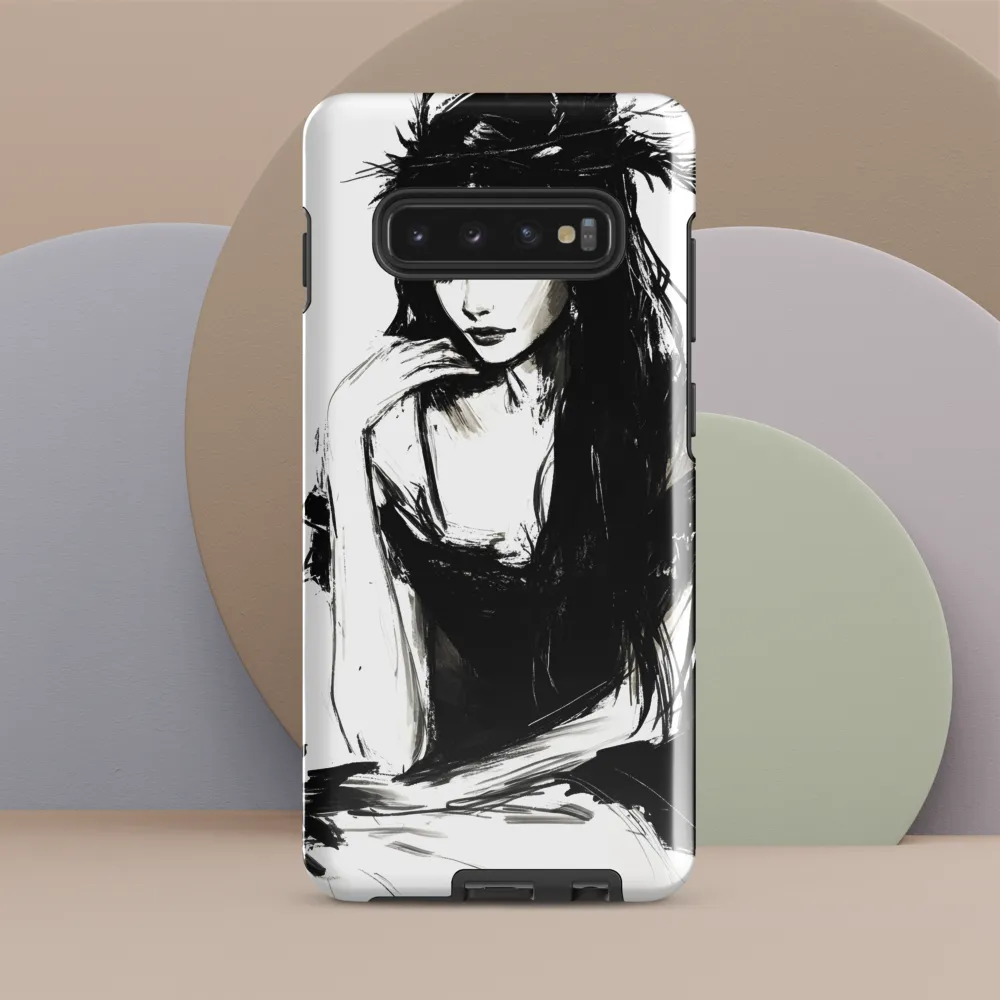 Reflections of Melancholy | Phone Case |  S10 Plus | Tough Case | Glossy