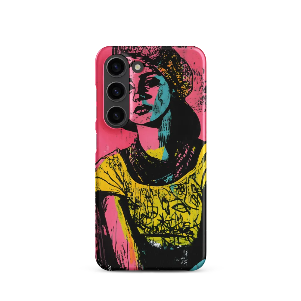 Urban Elegance: A Graffiti Portrait