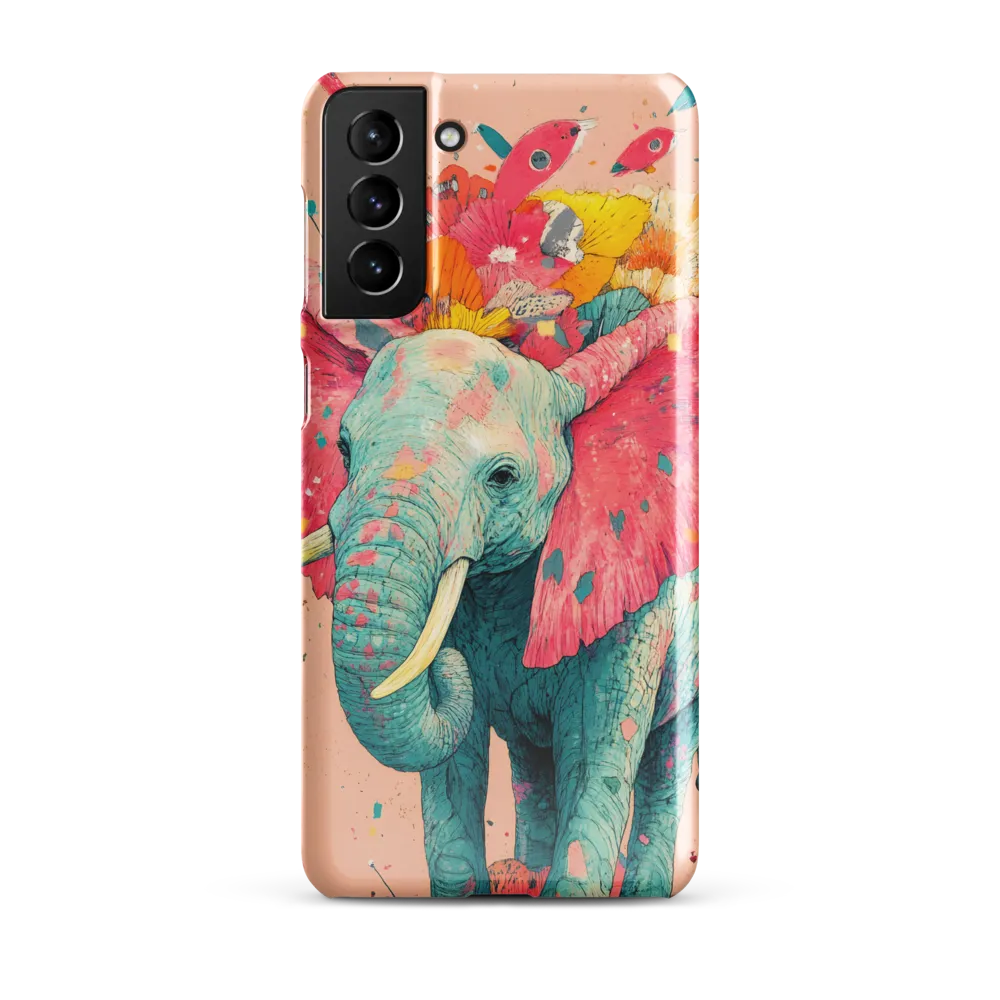 Whimsical Elegance: The Floral Elephant
