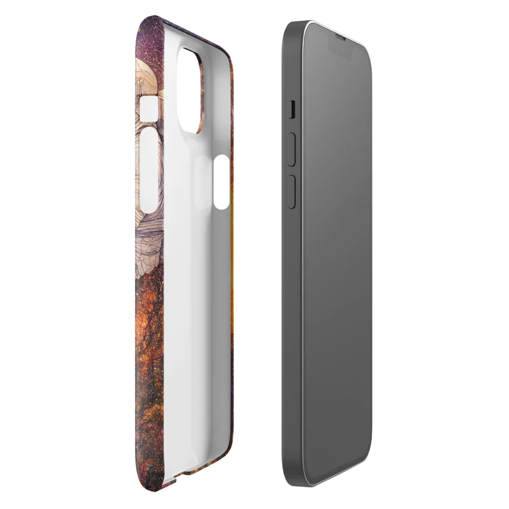 Cosmic Contemplation | Phone Case |  14 Plus | Snap Case | Glossy