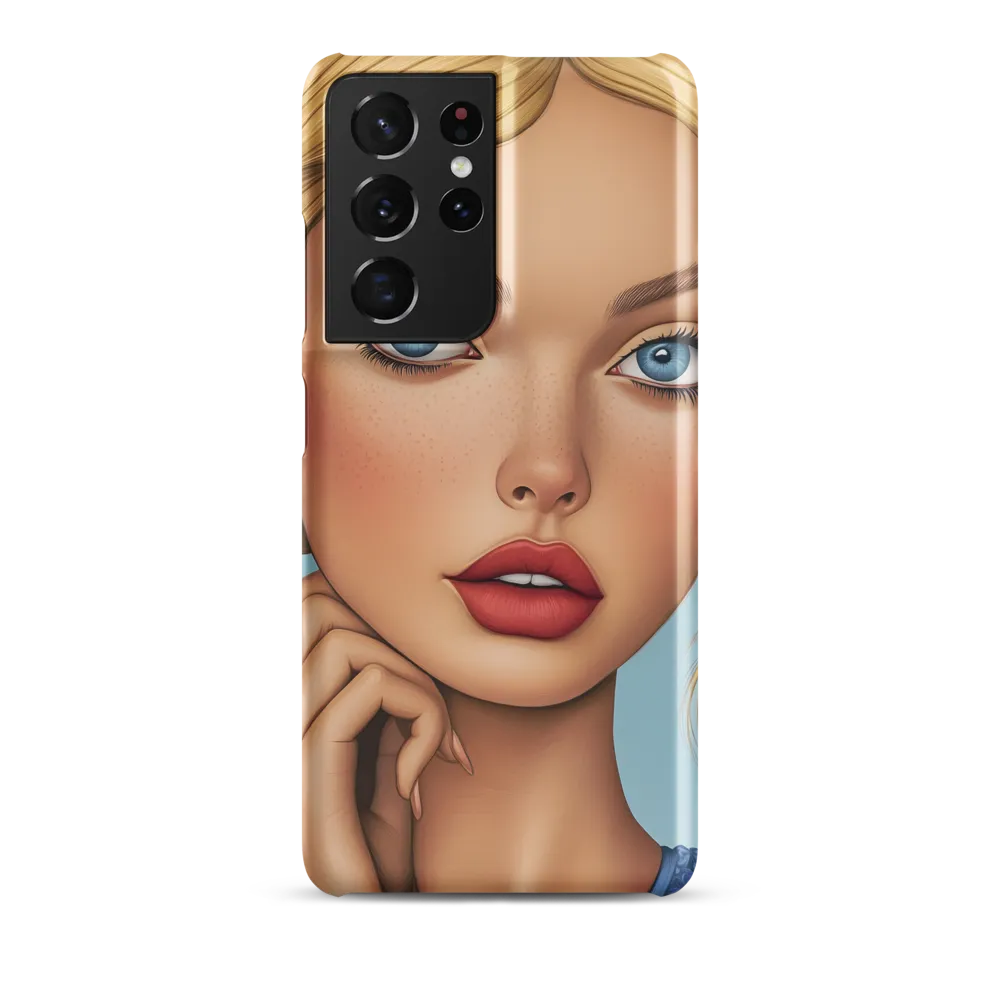 Serenity in Blue | Phone Case |  S21 Ultra | Snap Case | Matte