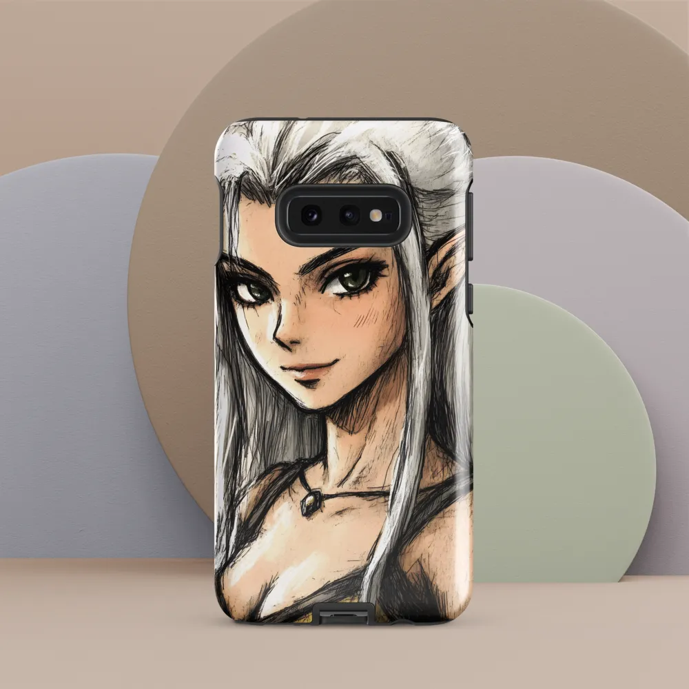 Ethereal Elegance: The Elf's Portrait