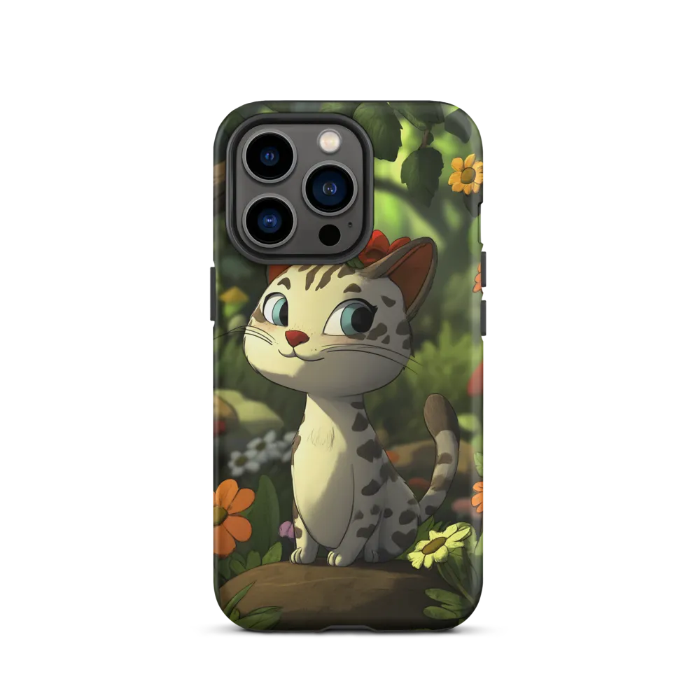Whimsical Forest Cat