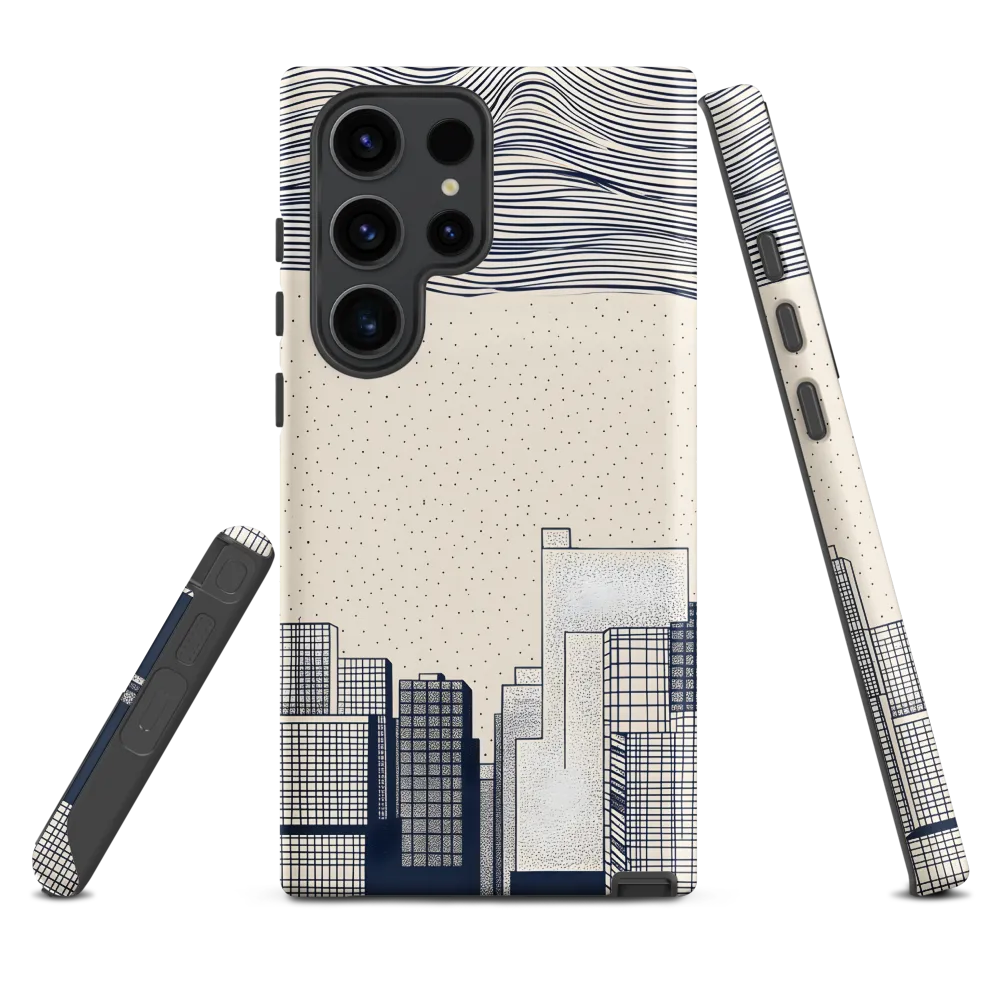 Urban Patterns: A Minimalist Skyline