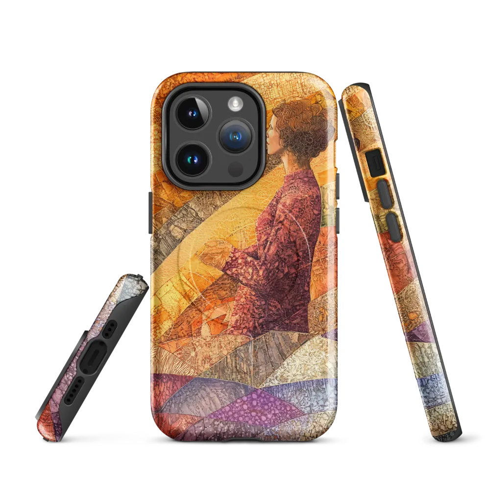 Whispers of Contemplation | Phone Case |  14 Pro | MagSafe® Tough Case | Glossy