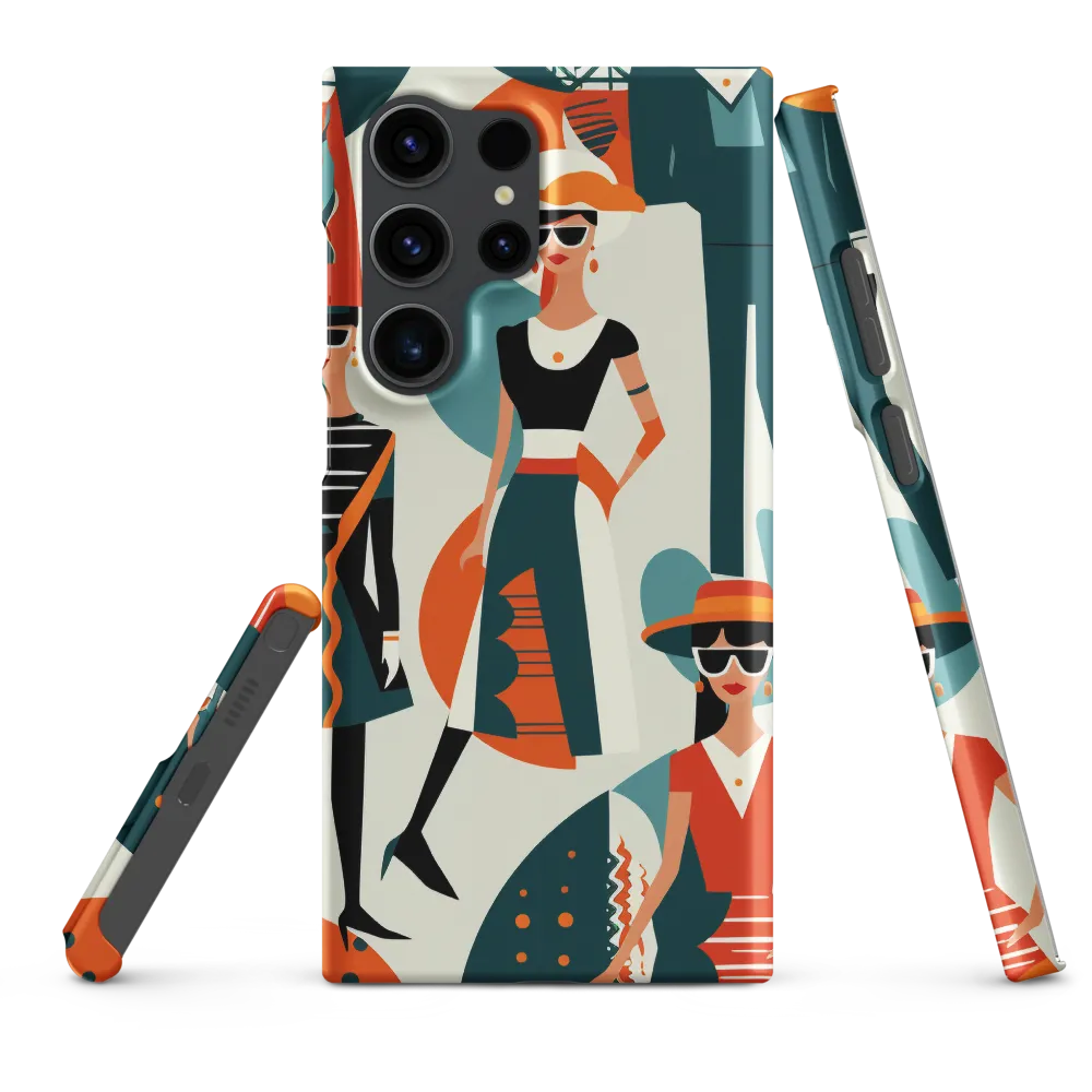 Chic Figures in Pop Art