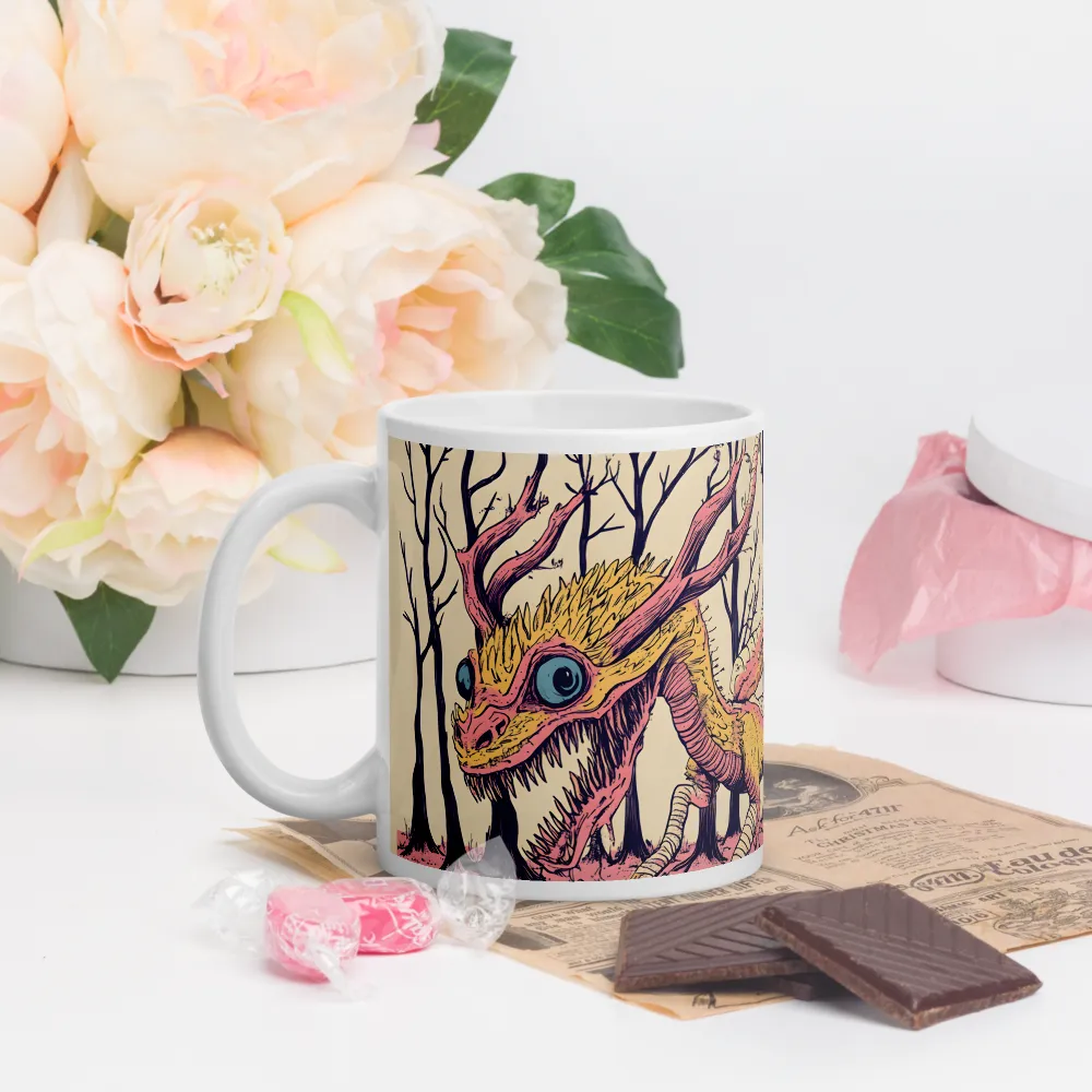 The Enigmatic Dragon of the Desolate Forest | Mugs | Multiple Sizes & Colors