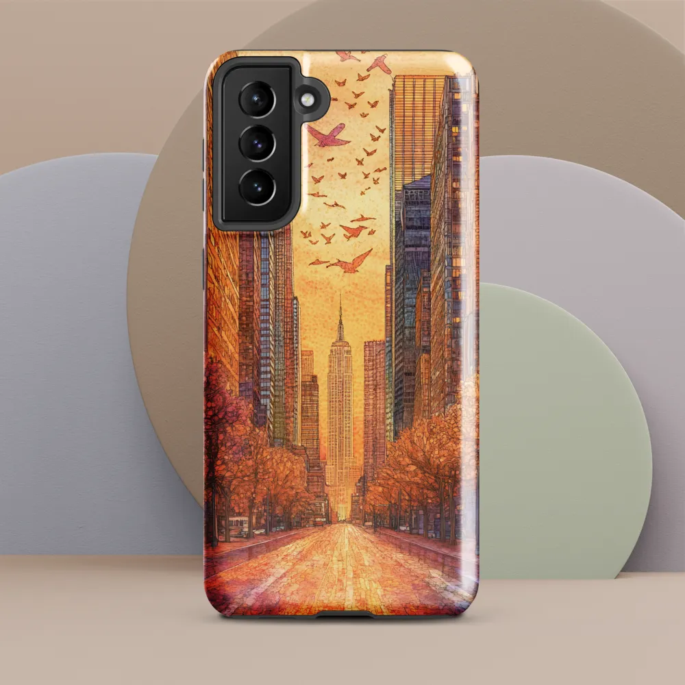 Urban Serenity at Dusk