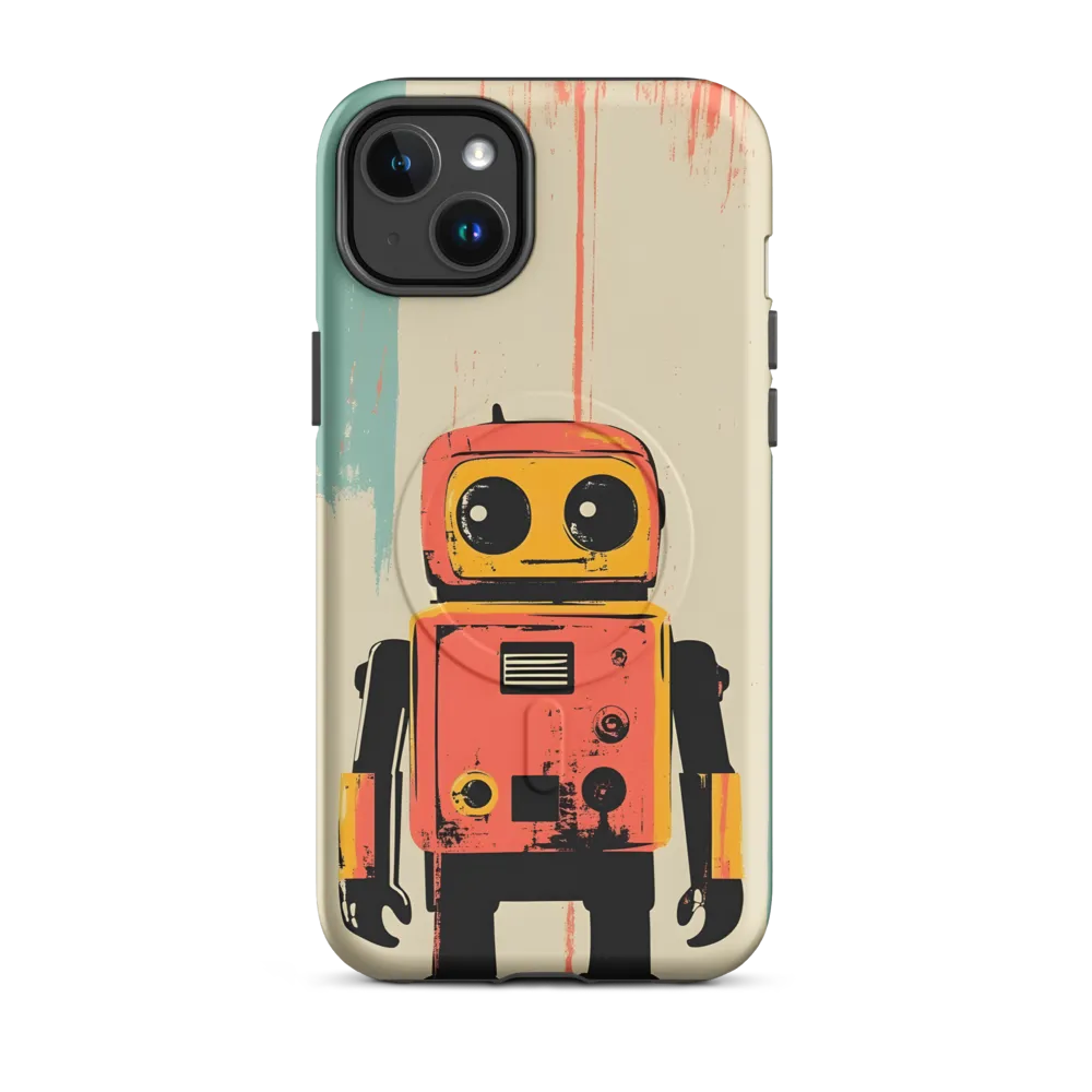 Retro Robot Charm