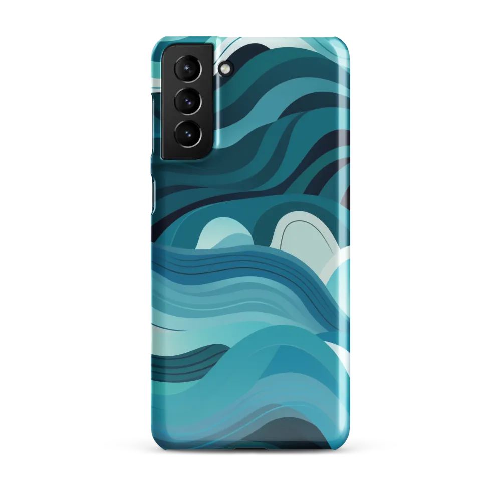 Ebb and Flow | Phone Case |  S21 Plus | Snap Case | Glossy