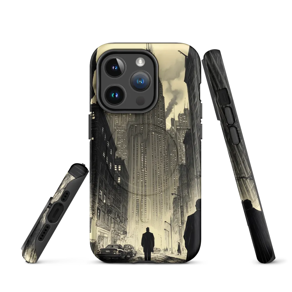 Echoes of the City | Phone Case |  14 Pro | MagSafe® Tough Case | Matte