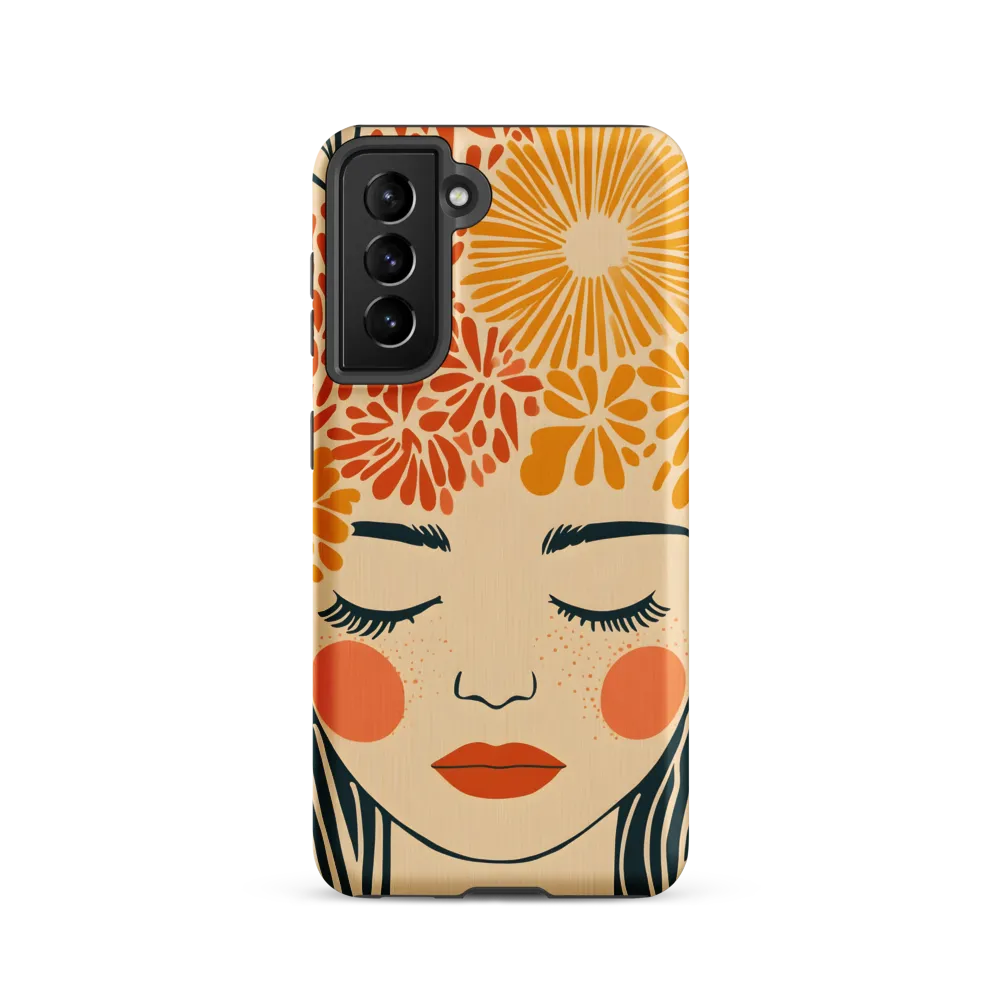 Serenity in Bloom | Phone Case |  S21 | Tough Case | Matte