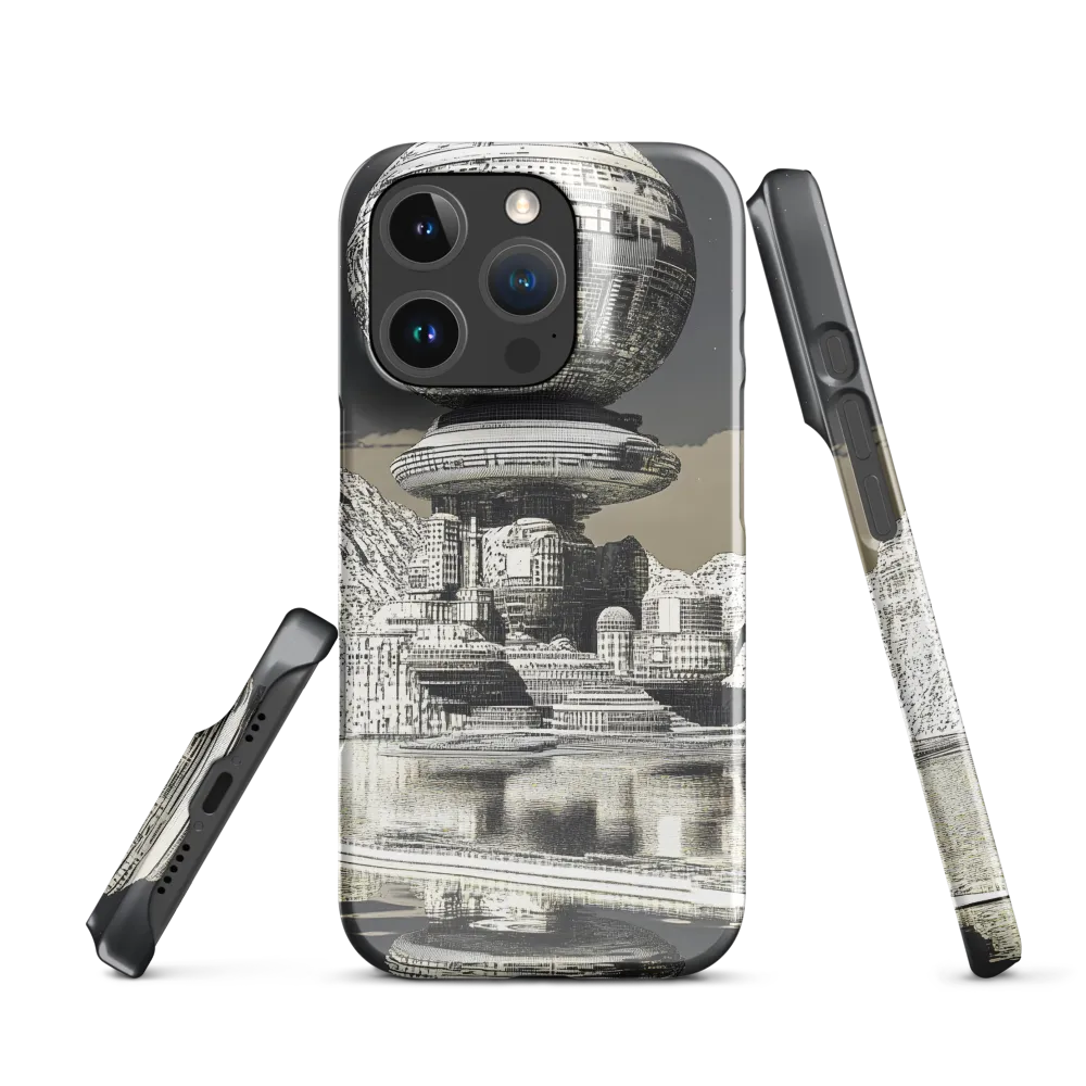 Reflections of a Futuristic Dreamscape | Phone Case |  16 Pro | Snap Case | Glossy