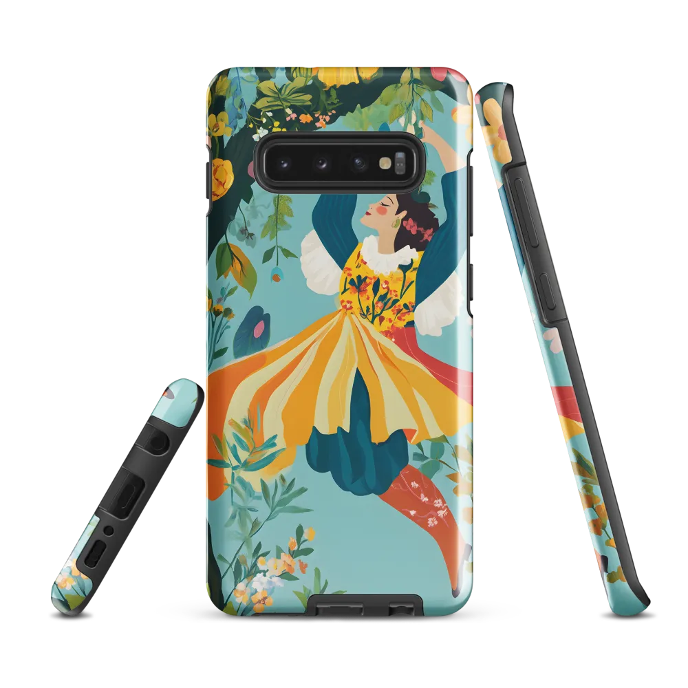 Dancing in Nature's Embrace | Phone Case |  S10 Plus | Tough Case | Glossy