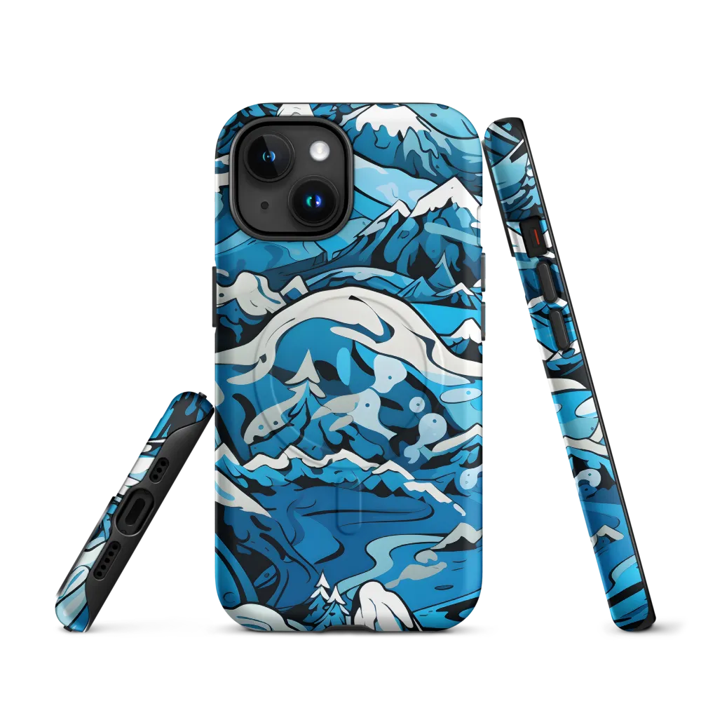 Frozen Harmony: A Blue Mountain Odyssey