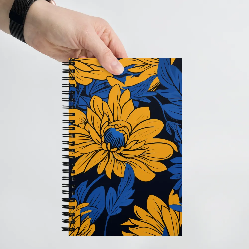 A Symphony of Blooms | Spiral Notebook