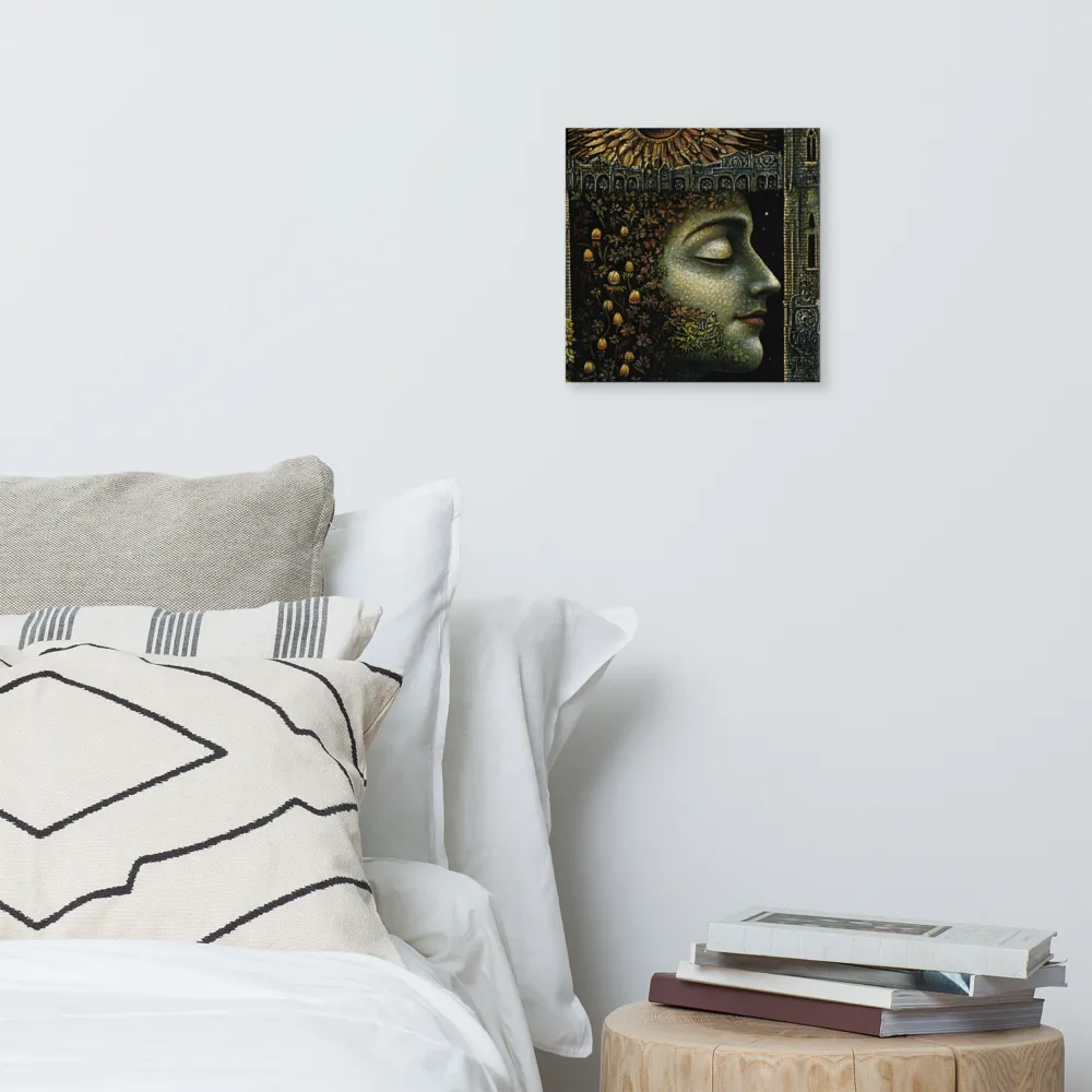 Nature’s Embrace: The Infinite Connection | Canvas | 12″×12″