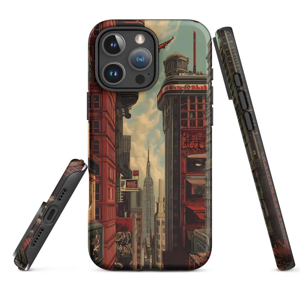A Glimpse of Tomorrow: Urban Ambition | Phone Case |  16 Pro Max | Tough Case | Matte