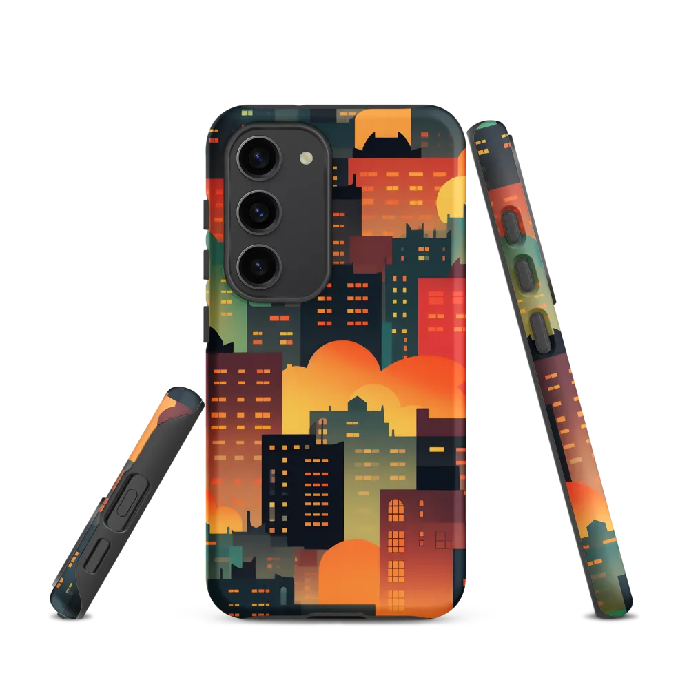 Twilight in the Concrete Jungle | Phone Case |  S23 | Tough Case | Matte