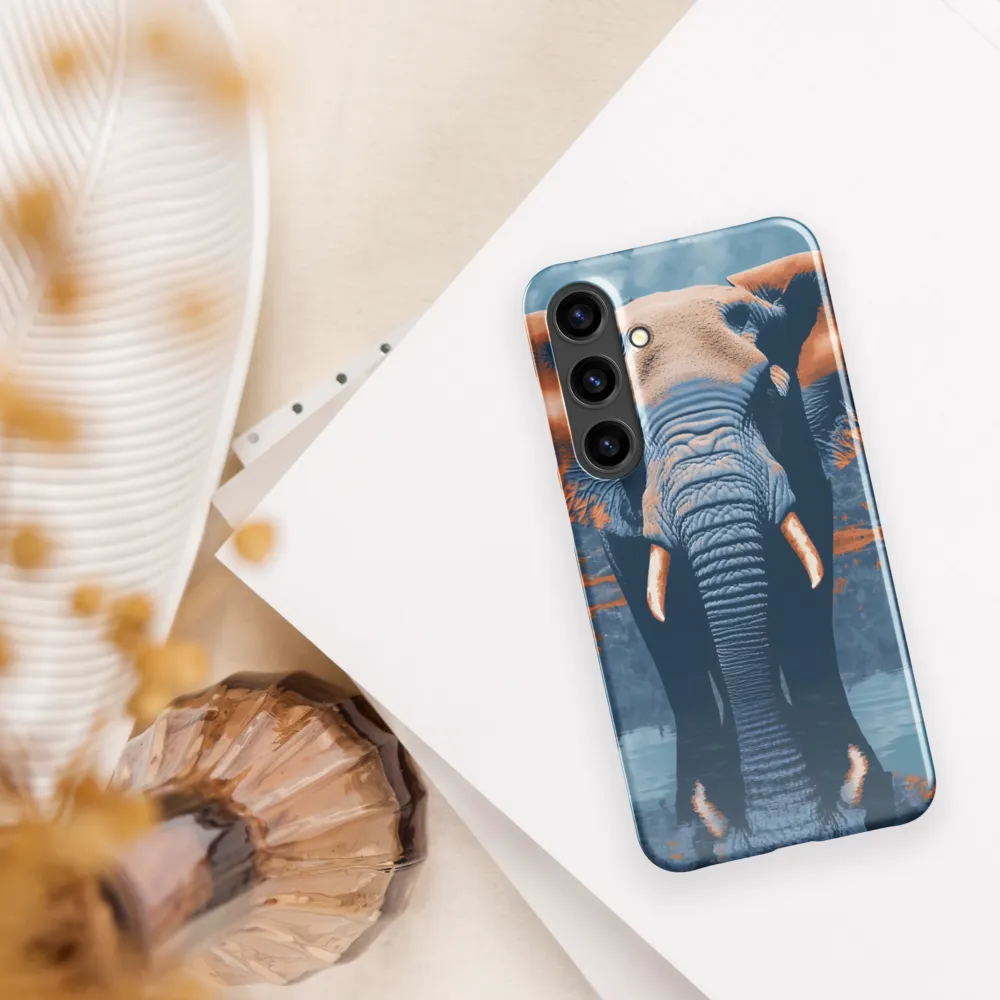Majestic Reflection: The Elephant's Serenade