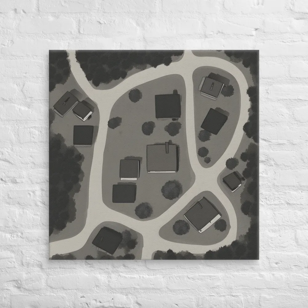 Aerial Serenity | Canvas | 32″×32″