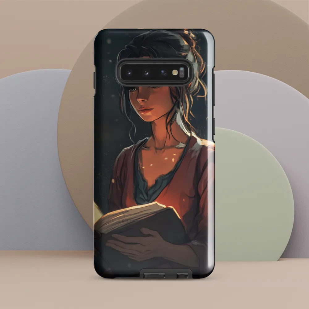 The Serenity of Reading | Phone Case |  S10 Plus | Tough Case | Glossy