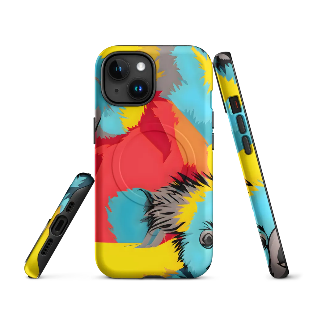 Whimsical Koalas in Vibrant Colors | Phone Case |  15 | MagSafe® Tough Case | Matte