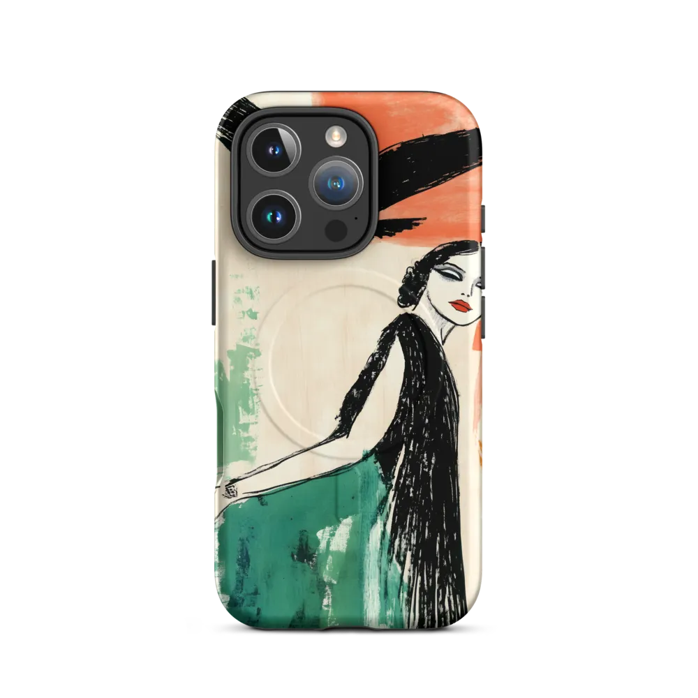 Elegance in Flight | Phone Case |  16 Pro | MagSafe® Tough Case | Matte