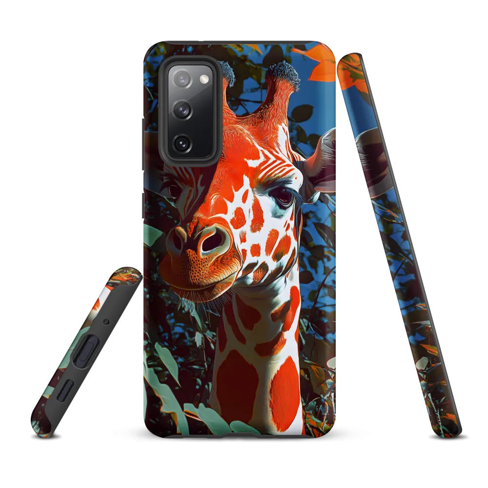 Giraffe in the Lush Canopy