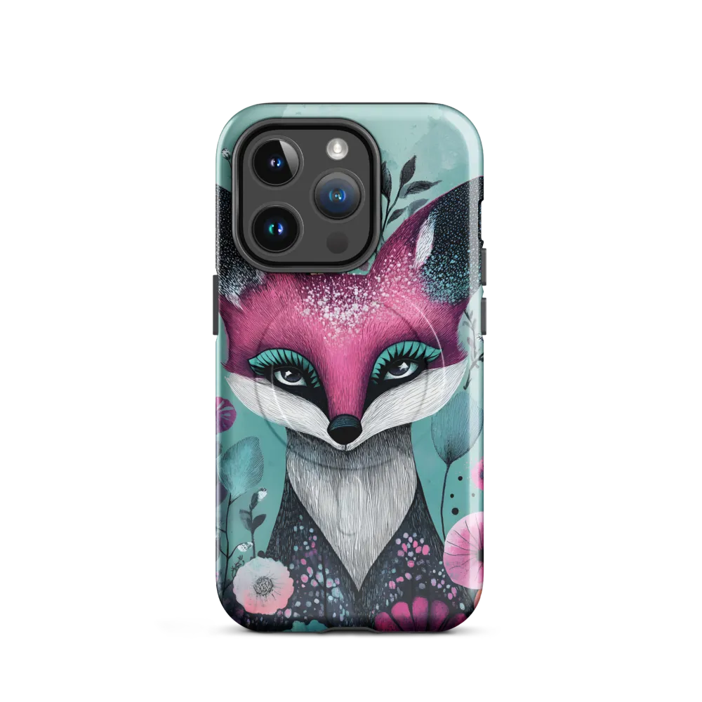 Whimsical Fox Among Blossoms